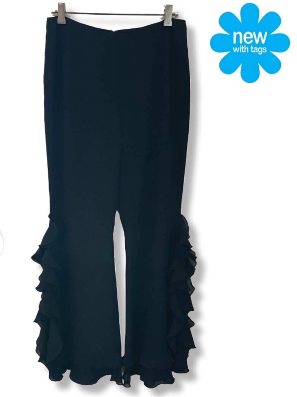 NWT 🦋 Adrianna Papell Ruffle Pants | Size: 8